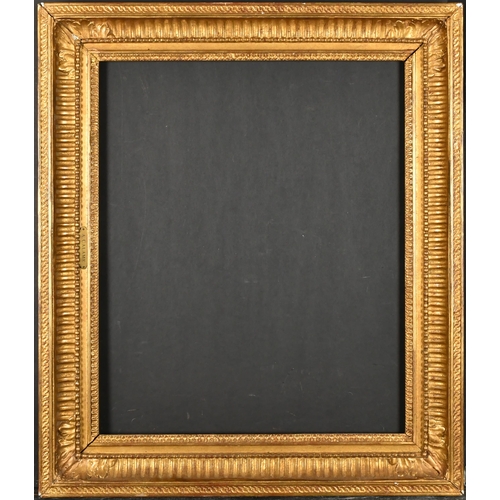 309 - 19th Century French School. A Gilt Composition Frame, rebate 21.75