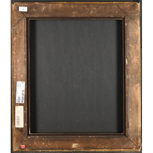 309 - 19th Century French School. A Gilt Composition Frame, rebate 21.75