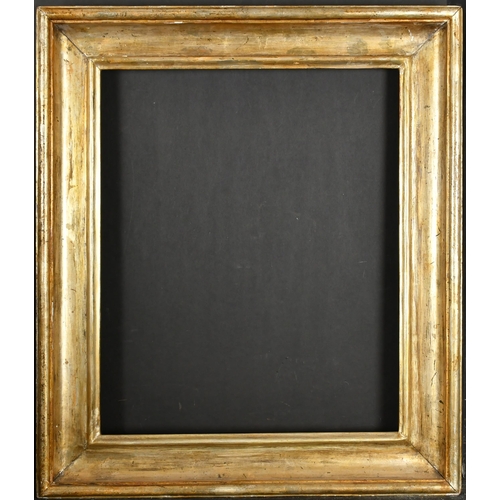 318 - 19th Century European School. A Silver Composition Frame, rebate 20