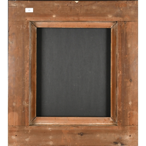 322 - 19th Century Italian School. A Carved Giltwood Frame, rebate 19