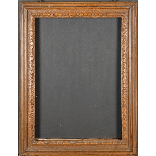 327 - Early 19th Century English School. A Painted Carved Wood Frame, rebate 17.25