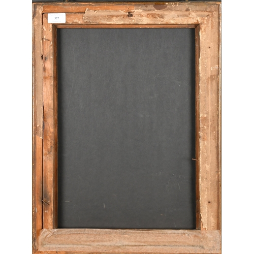 327 - Early 19th Century English School. A Painted Carved Wood Frame, rebate 17.25