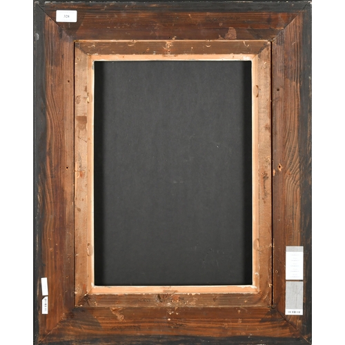 328 - 20th Century English School. A Painted Frame, with gilt edging and a white slip, rebate 17