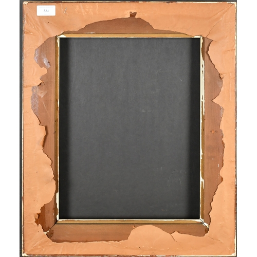 334 - 20th Century English School. A Painted Frame, rebate 15.5