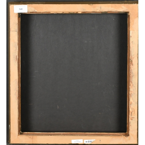 340 - 20th Century French School. A Louis Style Carved Giltwood Frame, rebate 14