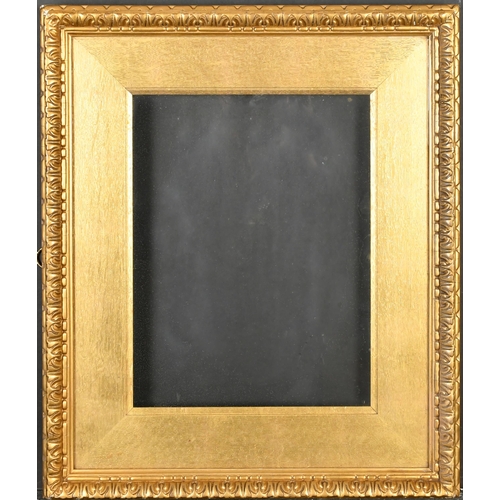 345 - 19th Century English School. A Gilt Composition Frame, with inset glass, rebate 14