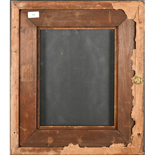 345 - 19th Century English School. A Gilt Composition Frame, with inset glass, rebate 14