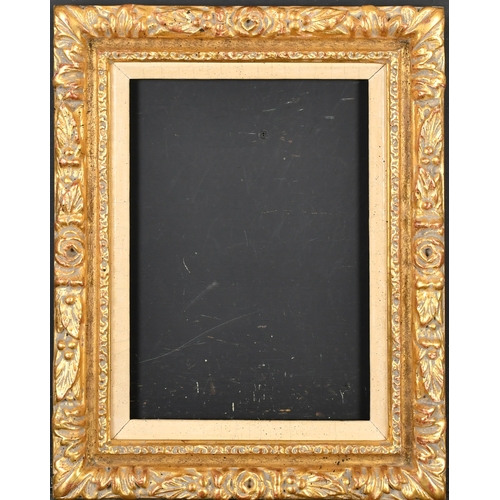 349 - 20th Century English School. A Louis Style Gilt Composition Frame, with a white slip, rebate 13