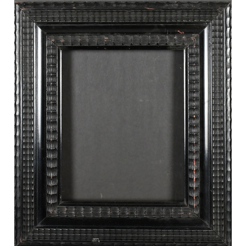 353 - 20th Century European School. A Darkwood Ribbed Frame, rebate 12.5