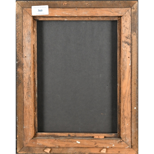 360 - 20th Century Dutch School. A Wooden Frame, with gilt inner and outer edges, rebate 10.5