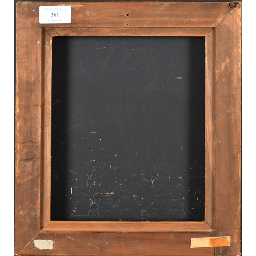 361 - 20th Century European School. A Gilt Composition Frame, rebate 9.75