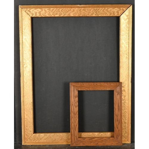 364 - 20th Century English School. A Stripped Wooden Frame, rebate 8.25