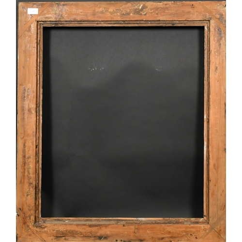 399 - Late 18th Century English School. A Hollow Gilt Composition Frame, with a carved inner edge, rebate ... 