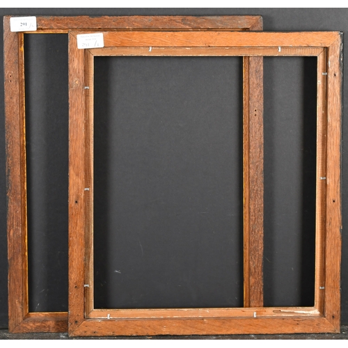 509 - Early 20th Century English School. A Darkwood Frame, with gilt inner edge, rebate 17.25