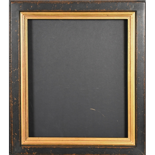 555 - Early 20th Century English School. A Darkwood Frame, with a gilt slip, rebate 12.75