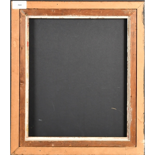 555 - Early 20th Century English School. A Darkwood Frame, with a gilt slip, rebate 12.75