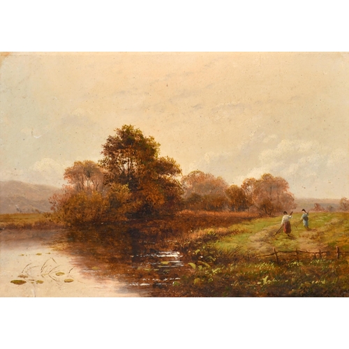 125 - Attributed to Walter Williams (1834-1906) British. A Fine Set of Six River Landscapes, Oil on board,... 