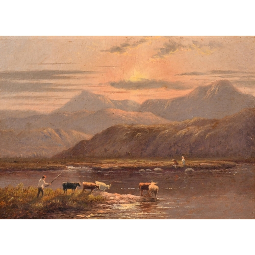 125 - Attributed to Walter Williams (1834-1906) British. A Fine Set of Six River Landscapes, Oil on board,... 