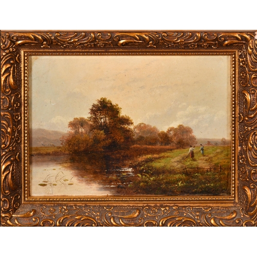 125 - Attributed to Walter Williams (1834-1906) British. A Fine Set of Six River Landscapes, Oil on board,... 