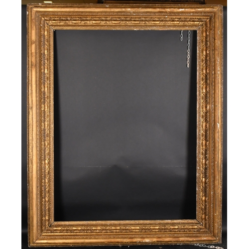 302 - Early 18th Century English School. An Important Full Carlo Maratta Carved Giltwood Frame, rebate 64