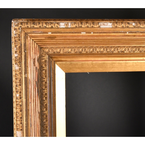 304 - 19th Century English School. A Gilt and Painted Composition Frame, rebate 52