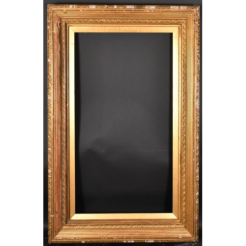 304 - 19th Century English School. A Gilt and Painted Composition Frame, rebate 52