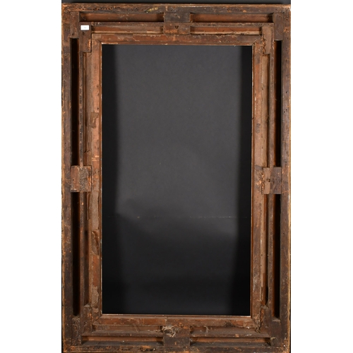 304 - 19th Century English School. A Gilt and Painted Composition Frame, rebate 52