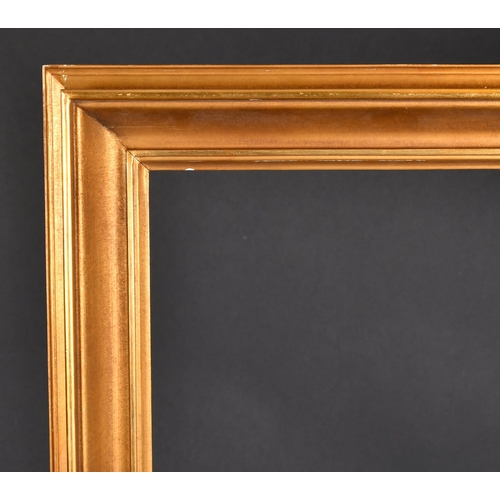 305 - 20th Century European School. A Gilt Composition Frame, rebate 50