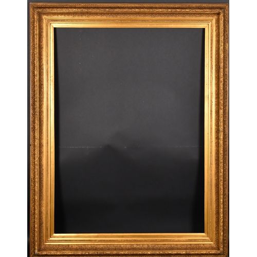 309 - 20th Century European School. A Painted Composition Frame, rebate 48