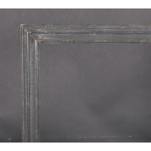 312 - 20th Century English School. A Black Painted Frame, rebate 44