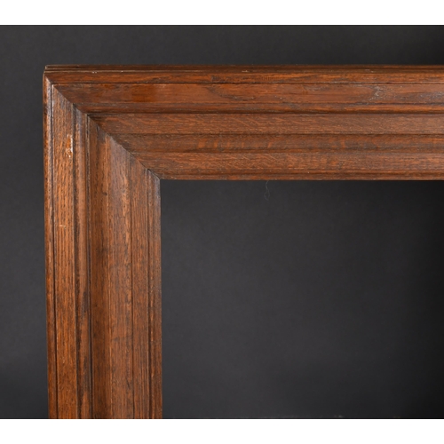 314 - 20th Century English School. A Stripped Wooden Frame, rebate 43