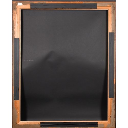 315 - 19th Century English School. A Darkwood Frame with a gilt slip. rebate 40.75