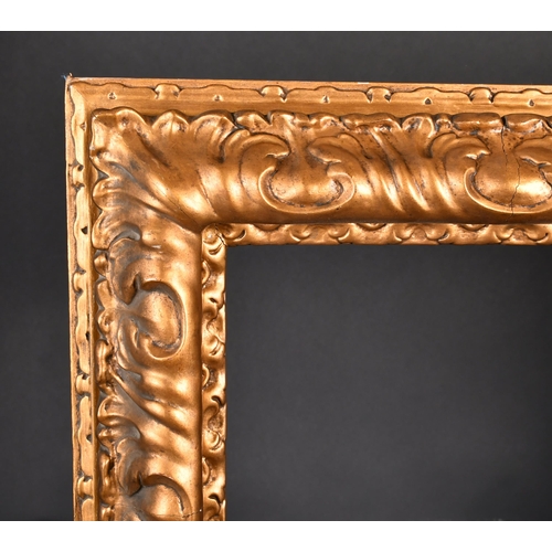 319 - 19th Century English School. A Painted Composition Frame, rebate 40