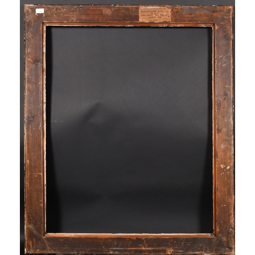 323 - Late 19th Century English School. A Gilt and Painted Composition Frame, rebate 39.75