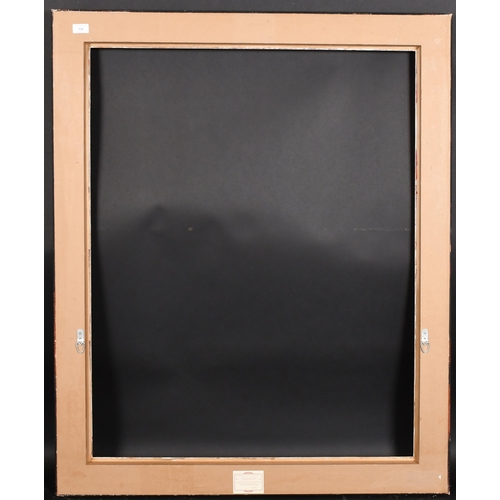 324 - 20th-21st Century English School. A Silver and Black Frame, with swept corners, rebate 39.5