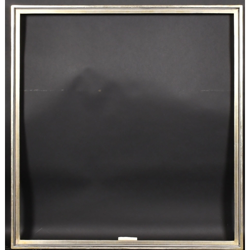 333 - 20th-21st Century English School. A Silver and Black Painted Frame, rebate 36