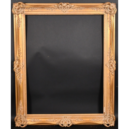 337 - 20th Century English School. A Painted Composition Frame, with swept and pierced centres and corners... 