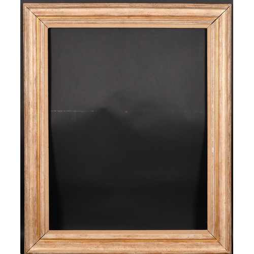 339 - 20th Century English School. A Painted Frame, with a fabric slip, rebate 36