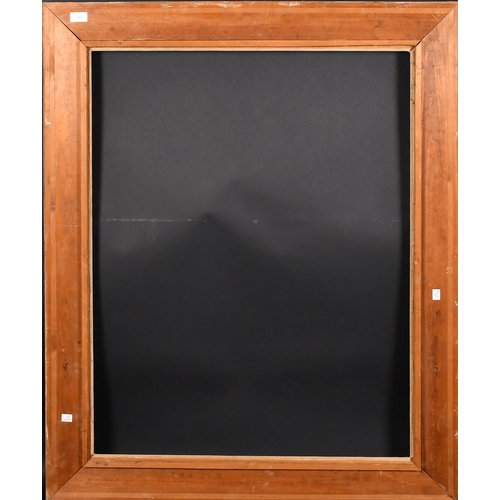 339 - 20th Century English School. A Painted Frame, with a fabric slip, rebate 36