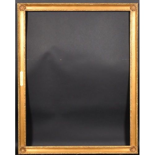 341 - 20th Century English School. A Gilt Composition Frame, with shell corners, rebate 36