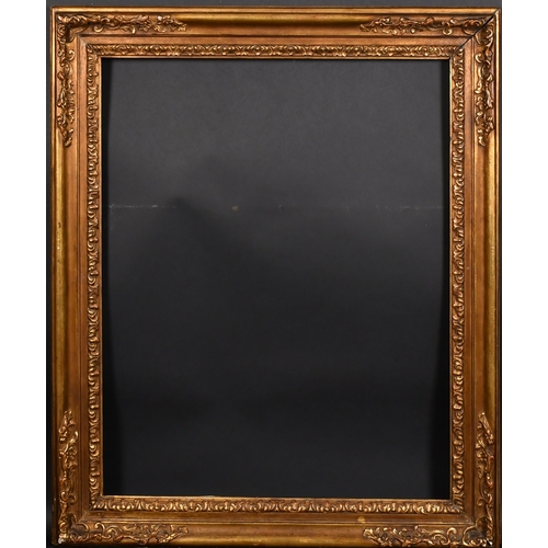 357 - 20th Century European School. A Painted Composition Frame, with swept corners, rebate 32