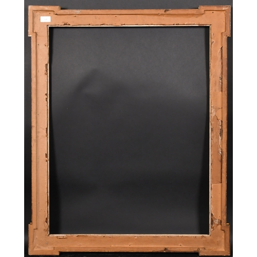 361 - 19th Century French School. A Gilt Composition Frame with extended corners, rebate 32