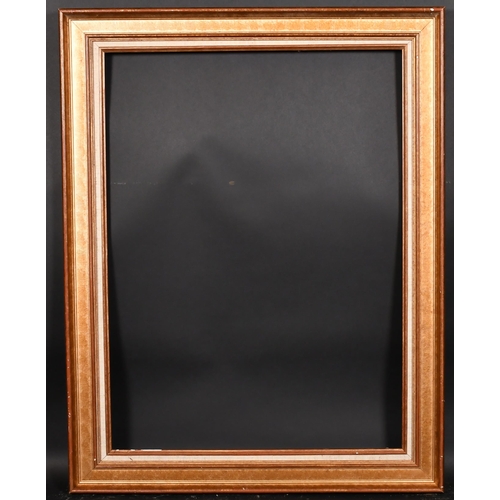 362 - 20th Century European School. A Gilt Composition Frame, with a fabric slip, rebate 32