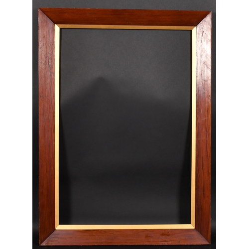 365 - 19th Century English School. A Darkwood Frame, with a gilt slip, rebate 31.5