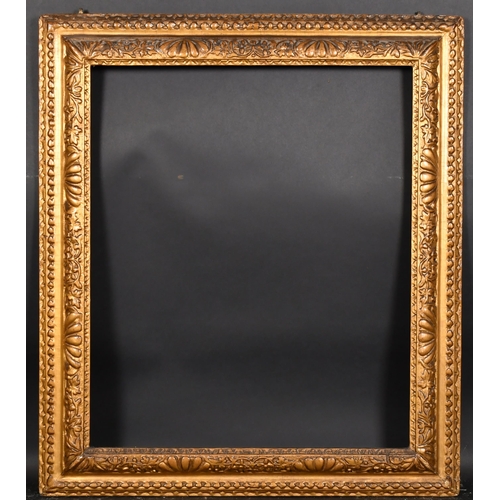 375 - 18th Century English School. A Carved Giltwood Frame, rebate 30