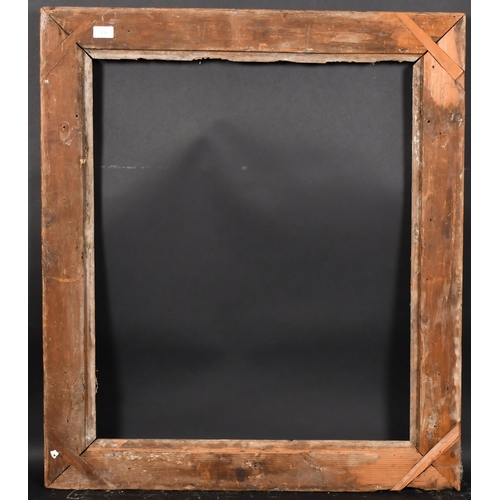 376 - 18th Century English School. A Stripped Carved Wooden Frame, with Lely panels, rebate 30