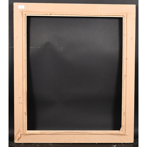 382 - 20th Century English School. A Painted Composition Frame, with swept corners, rebate 30