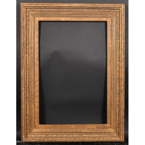 386 - 19th Century English School. A Painted Composition Frame, rebate 30