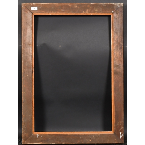 388 - 20th Century English School. A Painted Composition Frame, with swept centres and corners, rebate 30