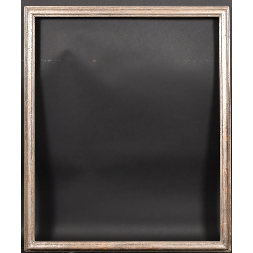 394 - 20th-21st Century English School. A Silver Composition Frame, rebate 29.25